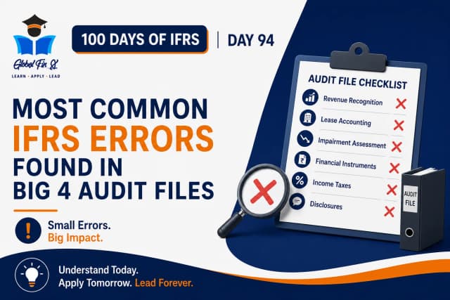 Most Common IFRS Errors Found in Big 4 Audit Files